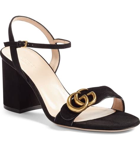 gucci mid block sandals|gucci sandals nordstrom.